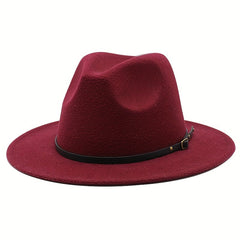 Retro Breathable Fedora Cap for Men and Women