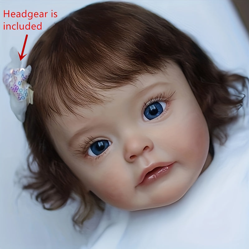 58cm Hair Transplant Reborn Doll Soft Vinyl Dolls