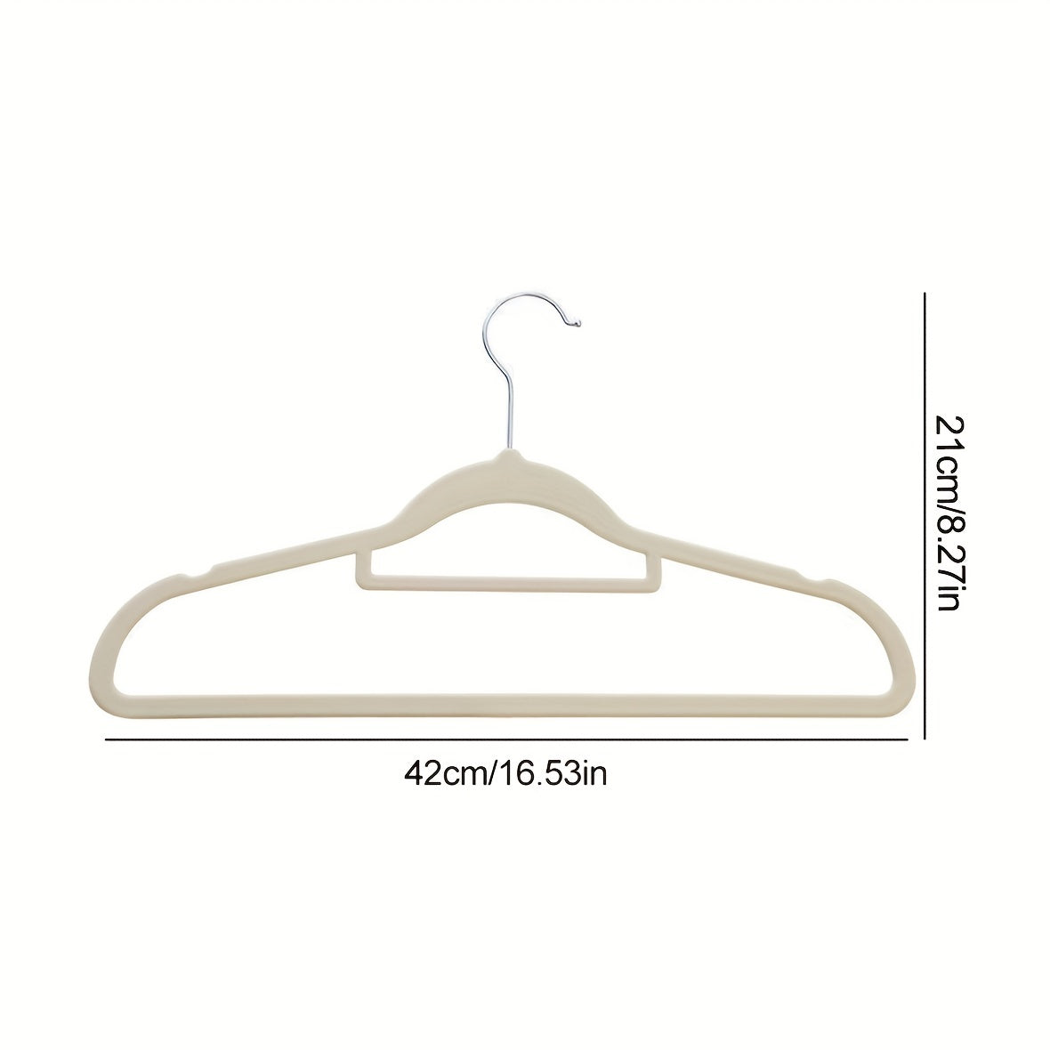 10pcs Suit Hangers Slim Non Slip Heavy Duty Adult Hangers Space Saving
