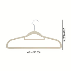 10pcs Suit Hangers Slim Non Slip Heavy Duty Adult Hangers Space Saving