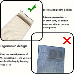 Outdoor Camping Polka Dot Inflatable Mattress
