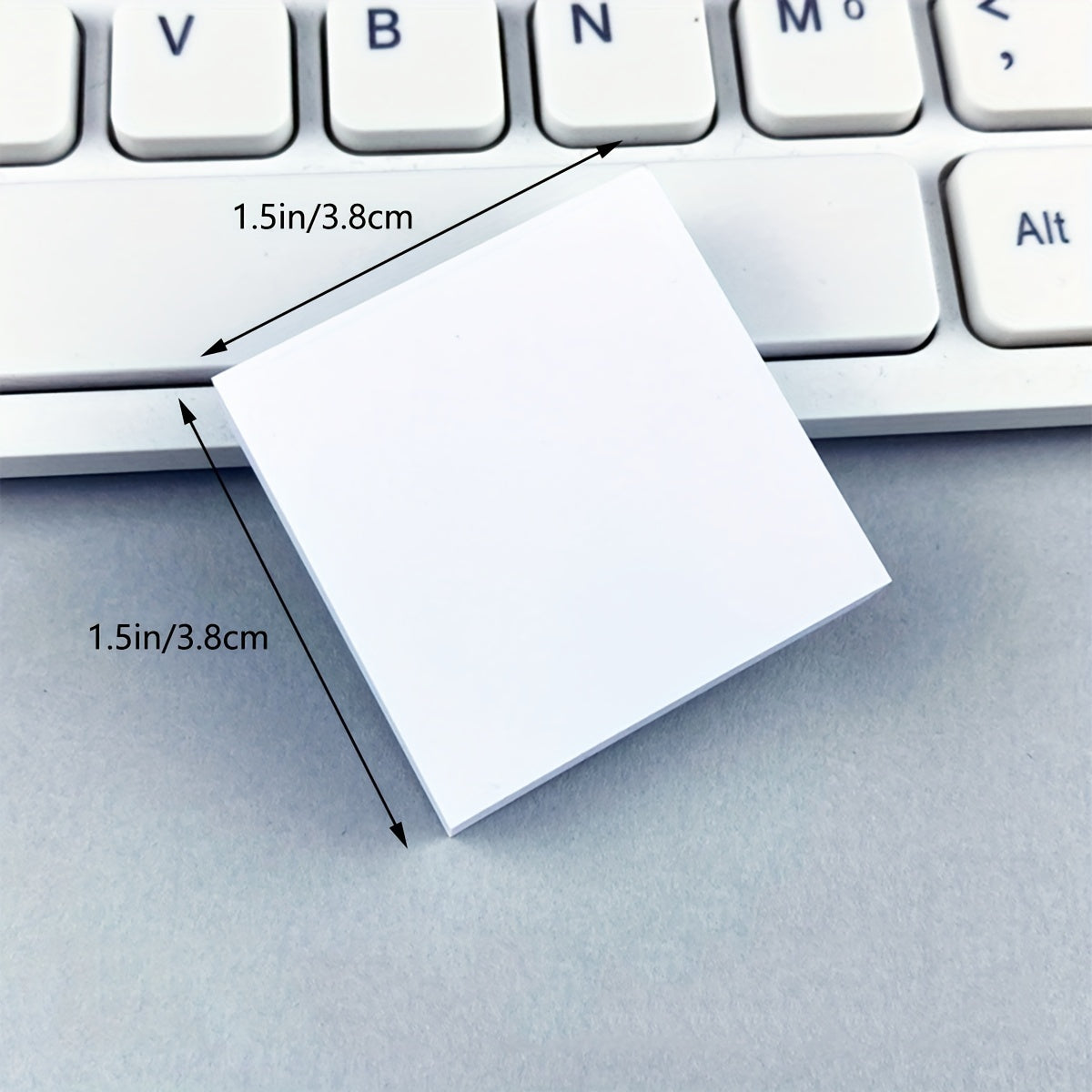 11pcs 3.81x3.81Cm Sticky Notes 1 Book 100 Sheets