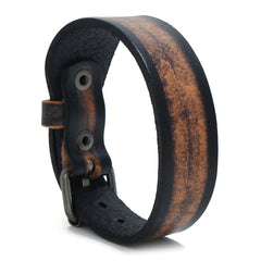 Retro Leather Bracelet Mens Cuff Bracelet Gift