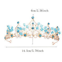 Bridal Crown Wedding Headdress Rhinestones Hair Accessories