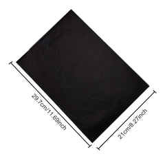 Graphite Transfer Paper 50pcs For Tracing Drawing Patterns On Wood Canvas Fabric