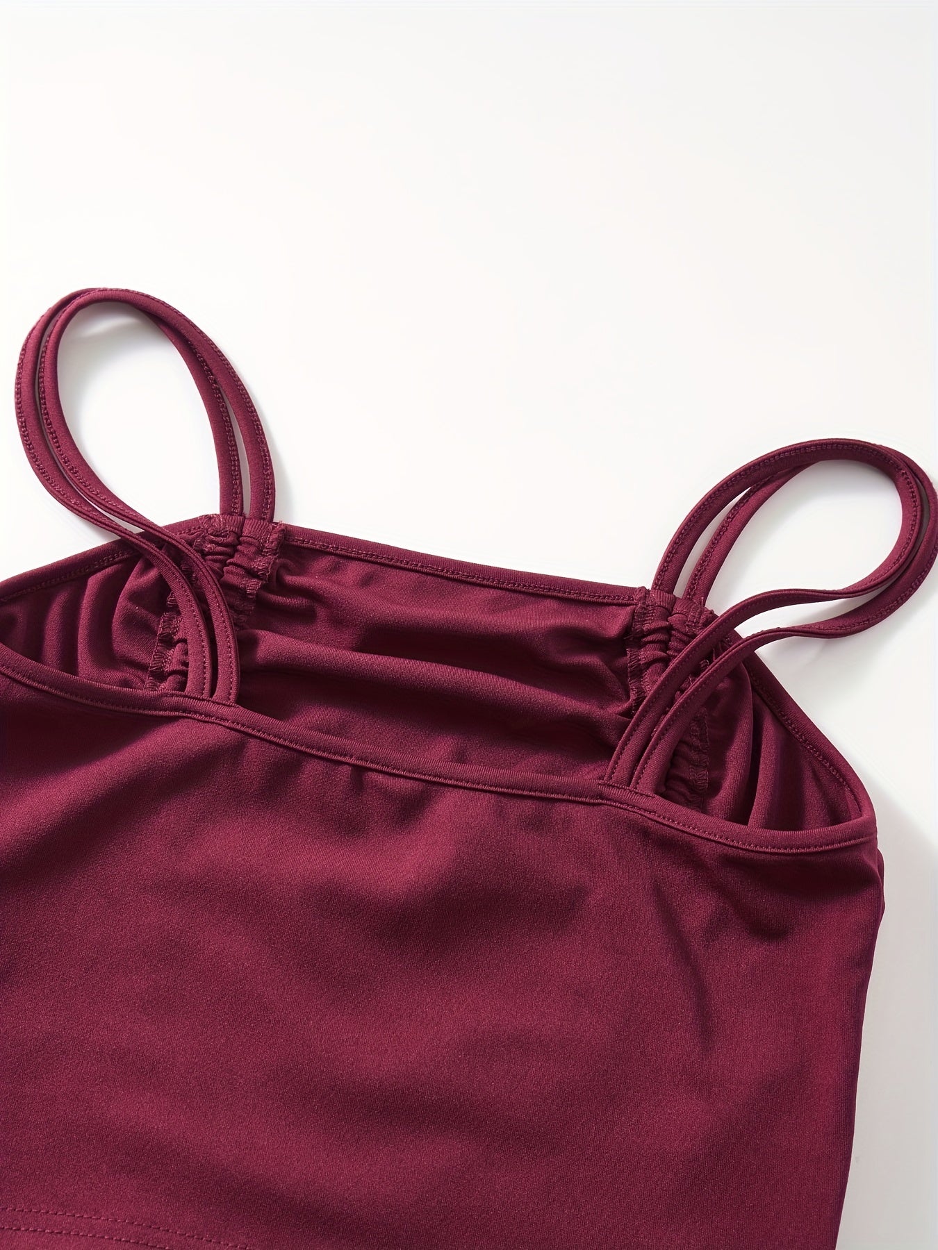 Ruched Cami Top Sleeveless Casual Summer Dual Drawstring