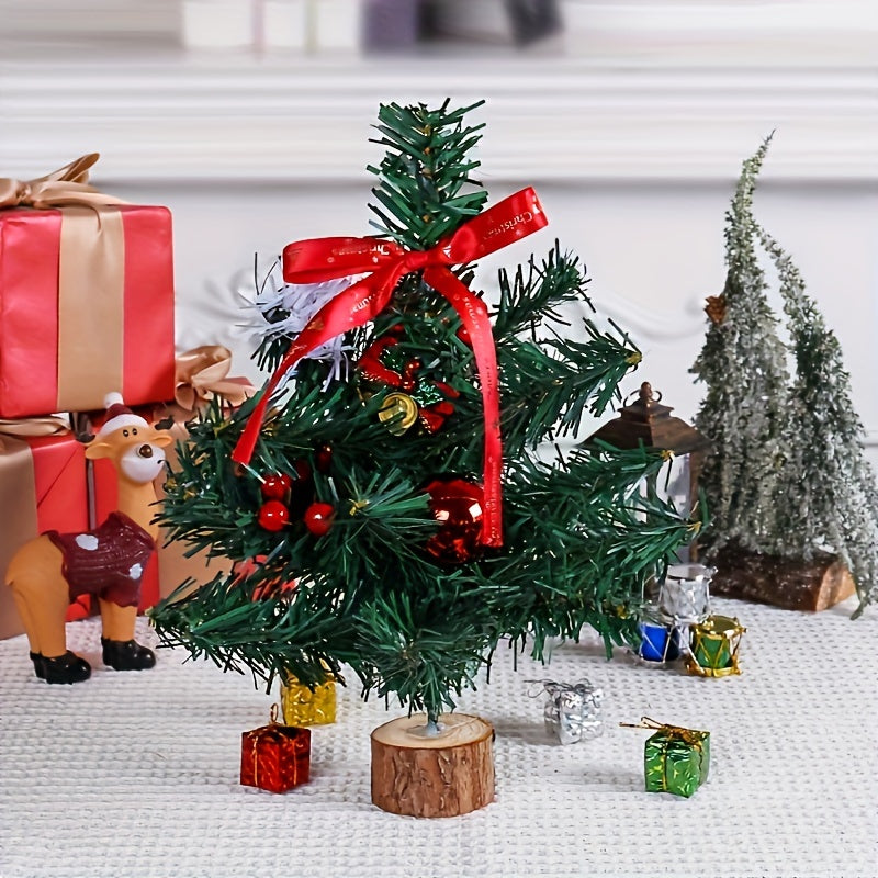 Artificial Christmas Tree Decoration Christmas Party Home Table Craft