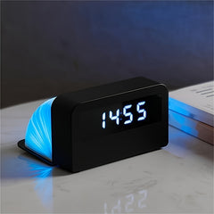 Smart Clock Charging LED Night Light Book Light Nursing Room Clock Table Desktop