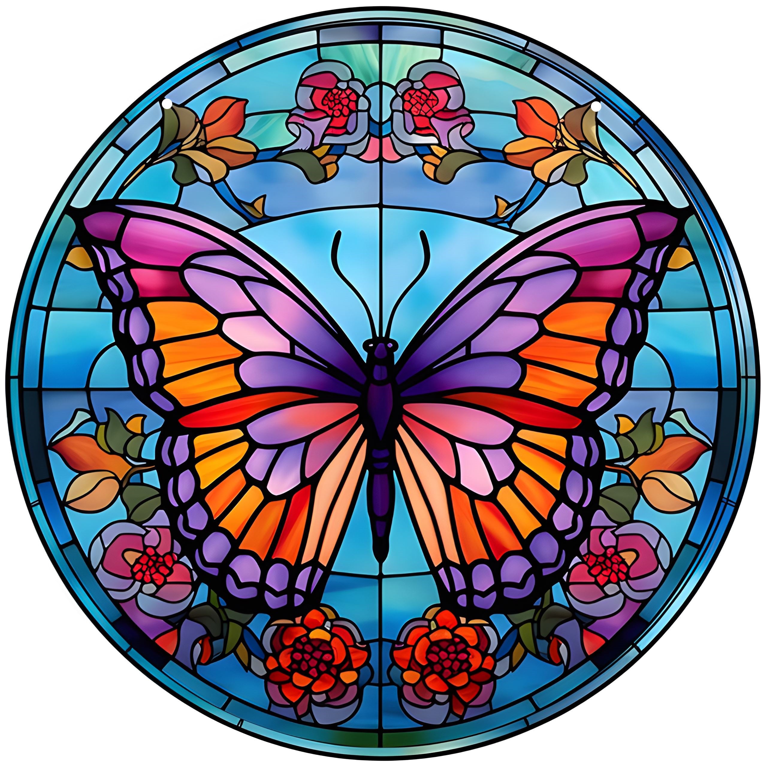 Butterfly Suncatcher Window Hanging Pendant Decoration