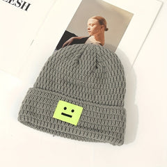 Hot Plush Woolen Hat Street Style Knitted Hat For Men And Women