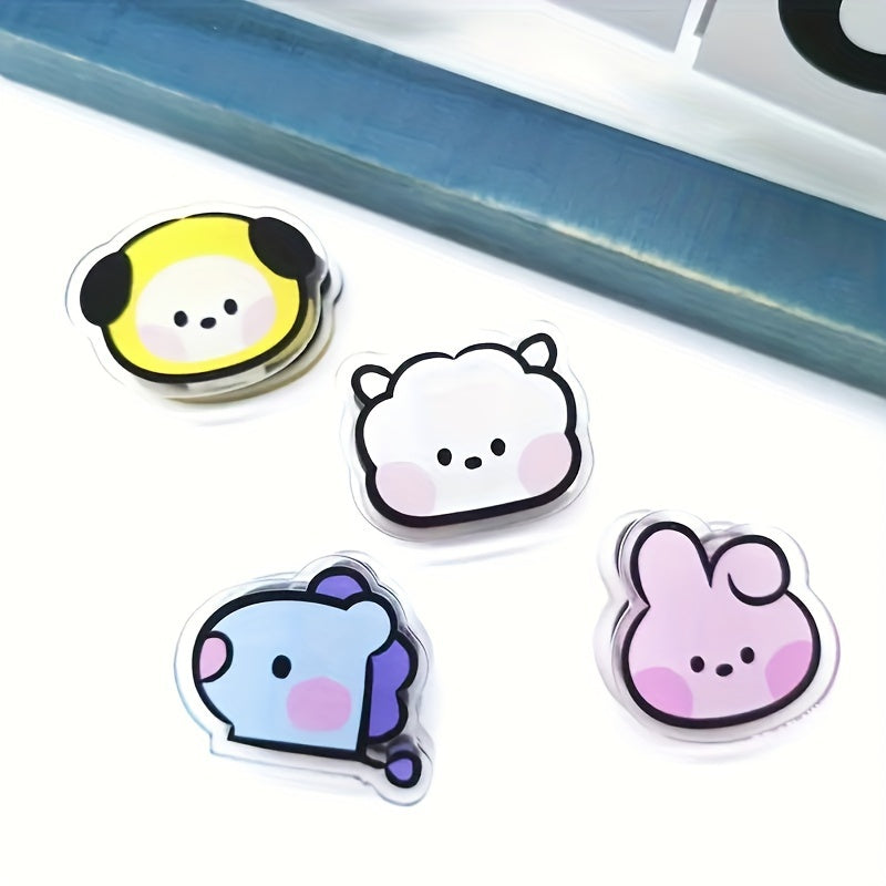 Cartoon Animal Double Layer Clip for Notebook Tickets