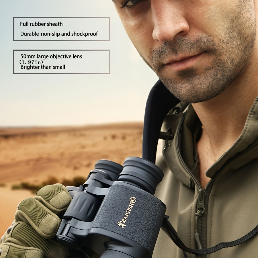 Waterproof HD Binoculars Night Vision 20x50 Magnification for Outdoors