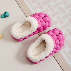 Girls Plus Fleece House Shoes - Non Slip Soft Bottom Walking Shoes
