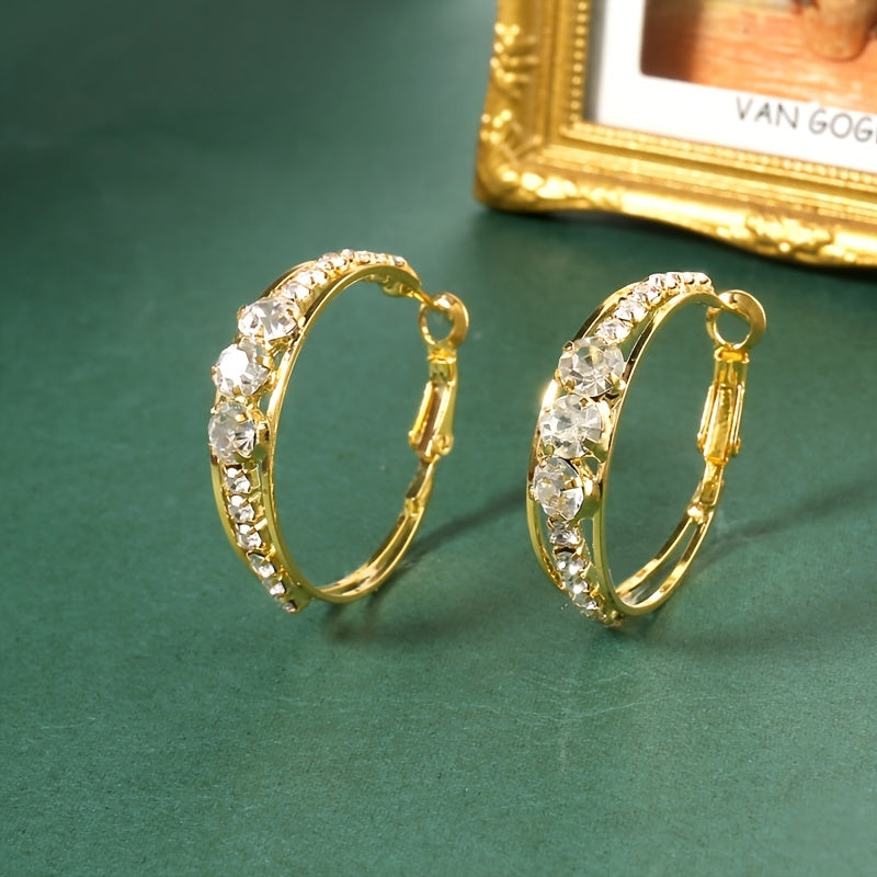 Zircon Earrings Romantic Jewelry Gift