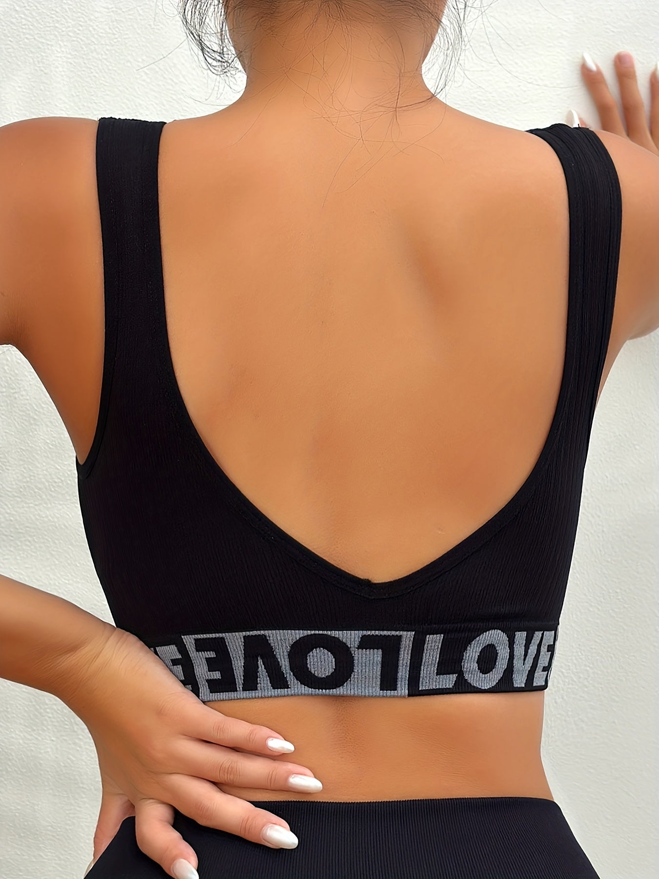 Wireless Sports Bra Breathable Running Wide Strap Bra Women's Lingerie