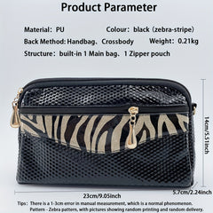Leather Clutch Purse Zipper Around Handbag with Wristlet