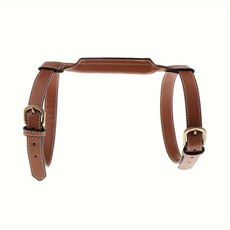 Adjustable PU Leather Yoga Mat Strap with Buckle
