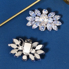 Shoe Clip Wedding Shoes High Heel Rhinestone Decoration Charm Buckle