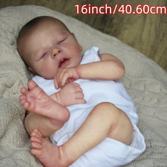 40 Reborn Doll Sleeping Toys Soft Touch Real Lifelike Accompany Doll