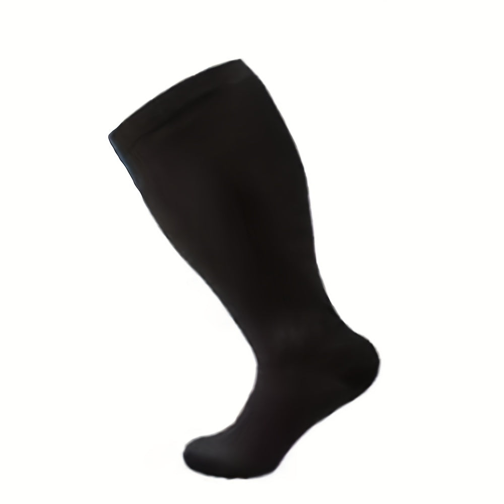 Men's Compression Sport Socks - Moisture Wicking - 4 Pair Set
