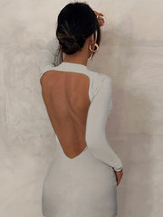 Wide Leg Backless Jumpsuit