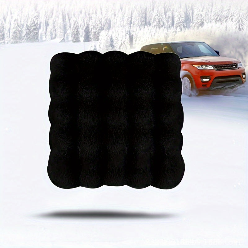 Memory Foam Car Seat Cushion with Storage Pouch