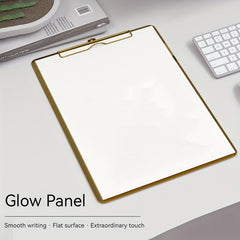 Stainless Steel Clip Writing Board A4 Size 8.8 x 12.2 Metal Mate