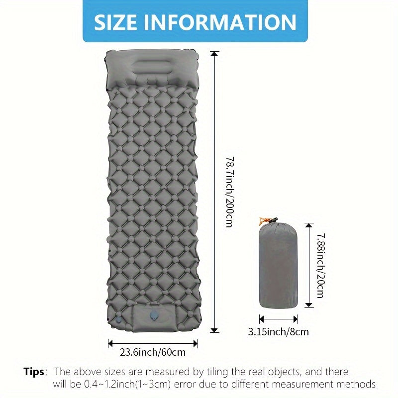 Ultralight Inflatable Air Mattress for Camping