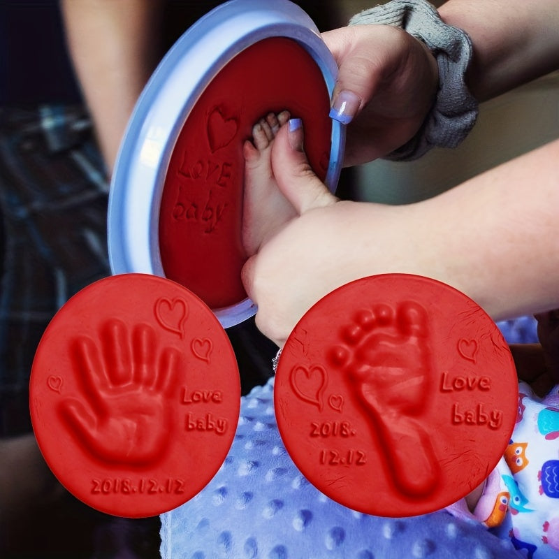 50g Hand Foot Printing Mud Fingerprint Rubber Mud Toddler Handcraft Material