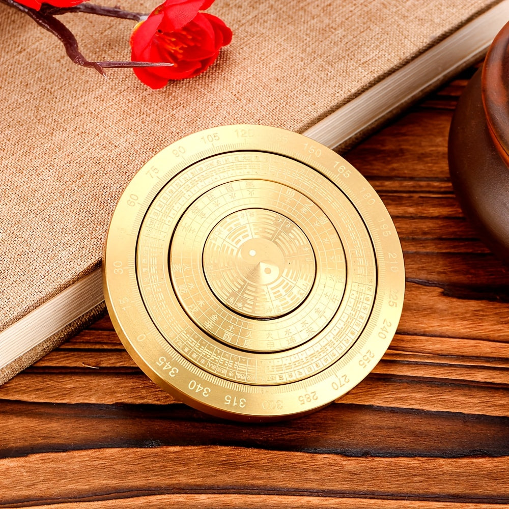 Rotating Compass Finger Spinner, Decorative Layer