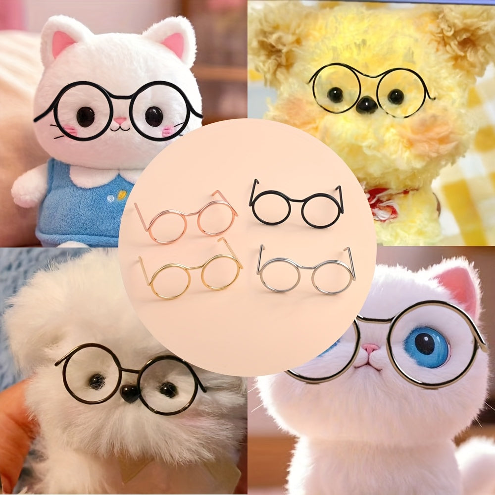 10pcs Mini Round Glasses Steel Wire Frame Micro Landscape Art Decor