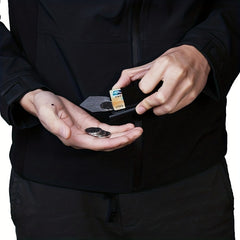 RFID Metal Card Holder Leather Coin Card Holder