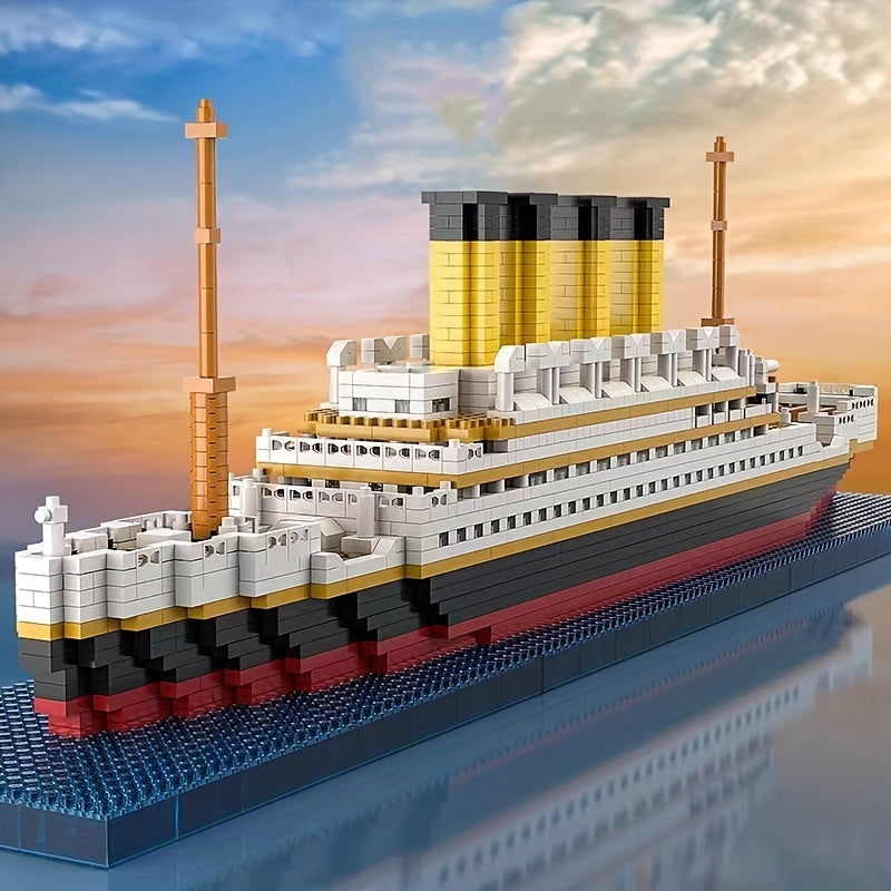 Build Your Own Cruise Ship - Model Building Block Kit
