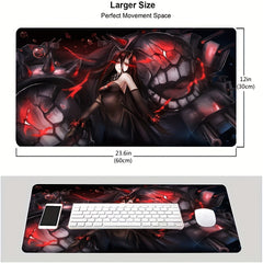 3D Cartoon Female Mouse Pad Anti Skid Comfort