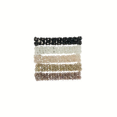 4pcs Rhinestone Decor Hair Clip Barrette Headwear