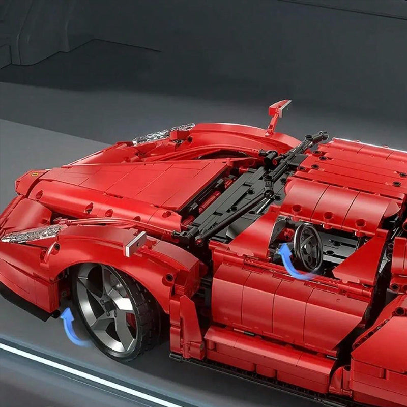 4301 Particles Sports Car Building Blocks Set