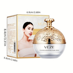 Collagen Pearl Cream for Men and Women Hydrating Firming Locking Water