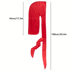 Silk Durag For Men Bandana Silky Du Rag Doo Rag