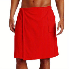 Men's Wearable Bath Towel 63.5x121 with Pocket