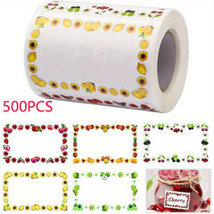 250pcs Food Storage Date Labels Blank Writable Kitchen Classification Label