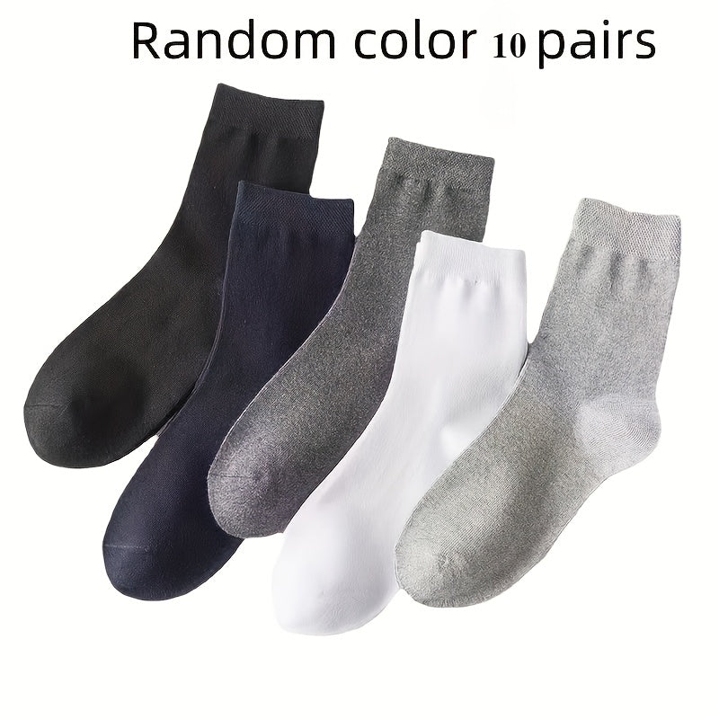 10 Pairs Unisex Diabetic Socks Elastic Comfortable Round Sock