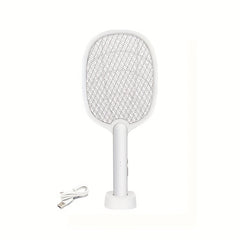 Standable Mosquito Swatter with Base for Indoor and Outdoor Use