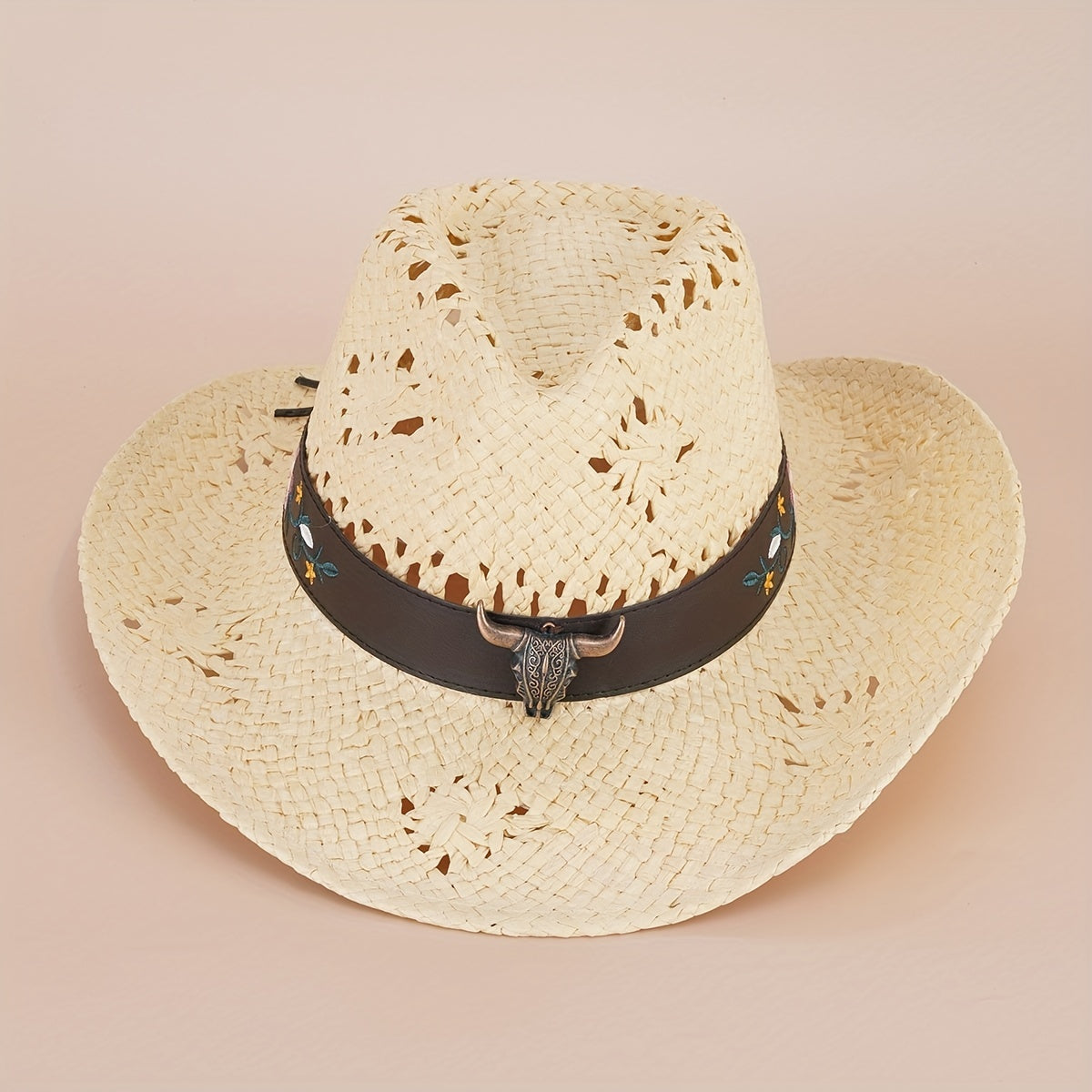 Spanish Retro Cowboy Straw Hat All-match Beach Hat