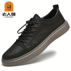 Men's Lace up Sneakers Casual Walking Shoes Comfortable And Breathable