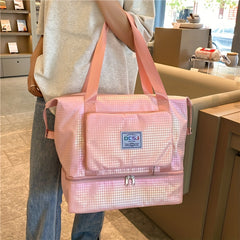 Waterproof Foldable Handheld Bag - Gym and Travel Luggage