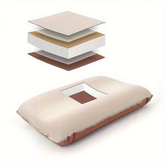 Self-inflating Pillow for Office Car Camping Hiking Neck and Waist Support