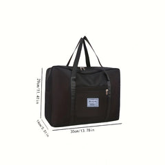 Foldable Carry on Travel Luggage Bag Large Capacity Weekender Overnight Bag