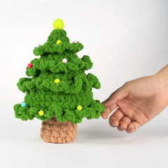 Crochet Material Package Ice Strip Christmas Tree Diy Ornaments Gift