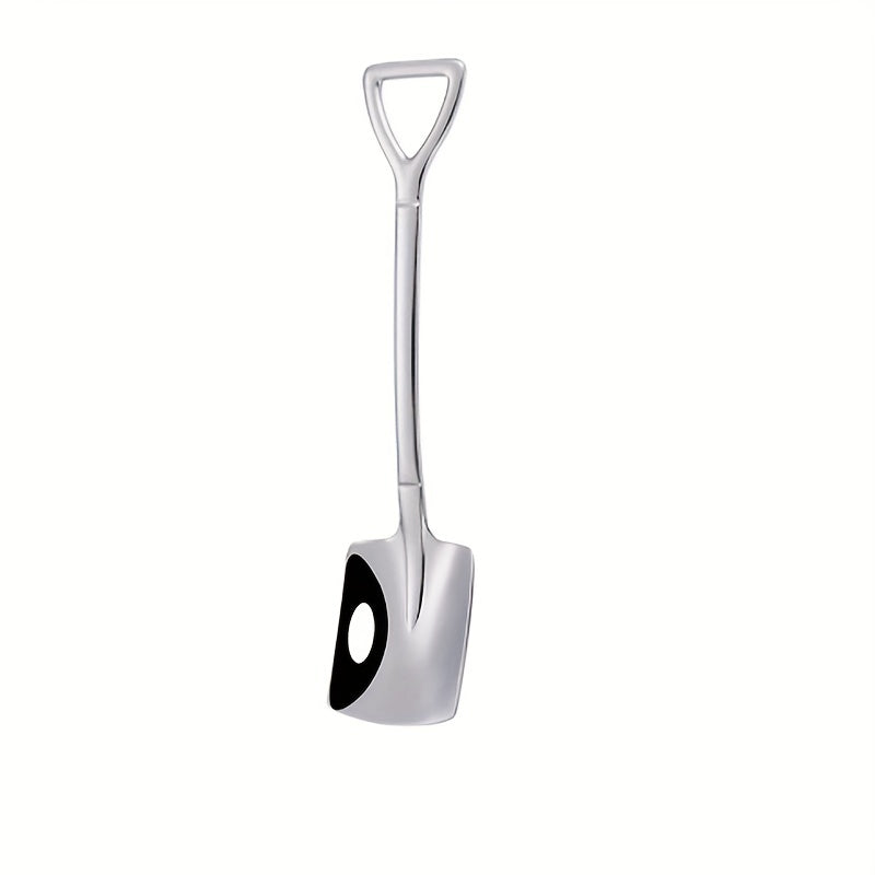 4pcs Stainless Steel Coffee Shovel Spoon Espresso Sugar Ice Cream Dessert Scoop