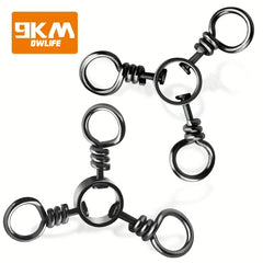 Stainless Steel 3-Way Swivel Fishing Tackle 25pcs